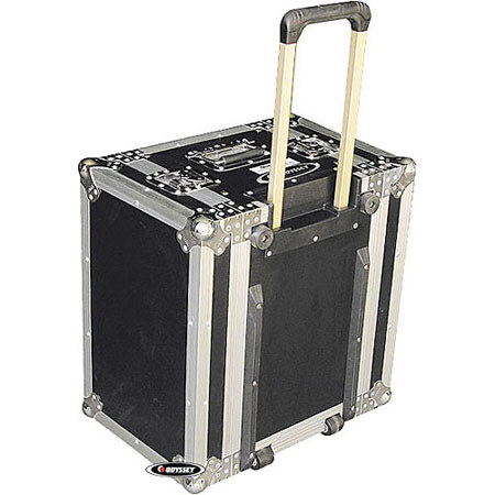 Odysseyy Flight Zone Six Space Special Effects Rack Case w/handle& Wheels