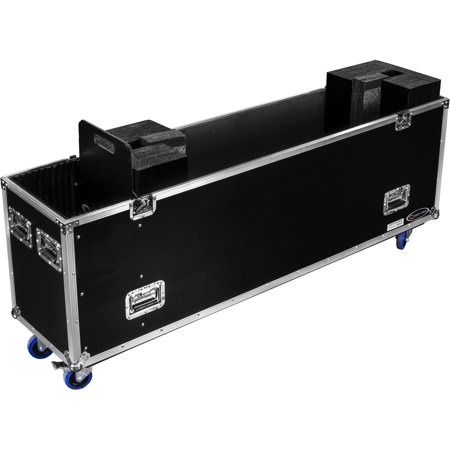 Odyssey Innovative Designs Flight Zone Case w/Wheels for 75" Flat Screen Monitor