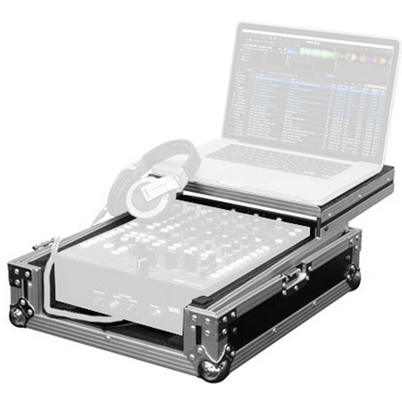 Odyssey Innovative Designs Flight Zone Glide Style Case for Rane 64/Universal 12" DJ Mixers