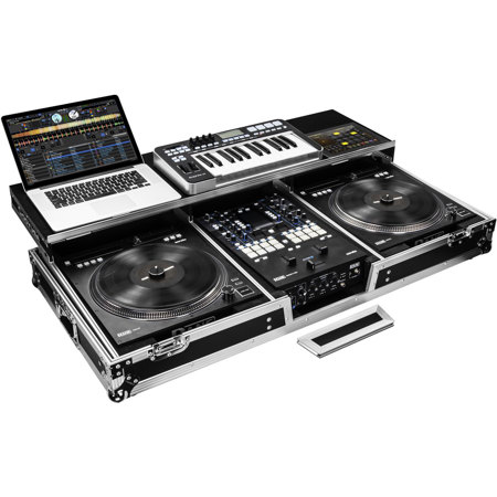 Odyssey Innovative Designs Flight Zone DJ Coffin Case with Glide Platform and Wheels for Rane Seventy/Seventy-Two and Rane Twelve Remixer