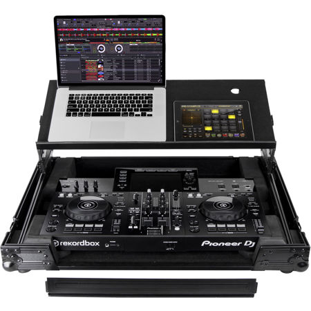 Odyssey Innovative Designs Angled Glide Case for XDJ-RR DJ Controller, Black
