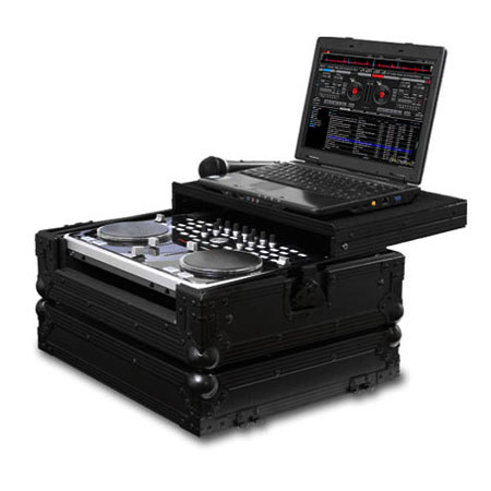 Odyssey Black Label FZGSVCI300BL Vestax VCI-300 DJ Controller Glide Case