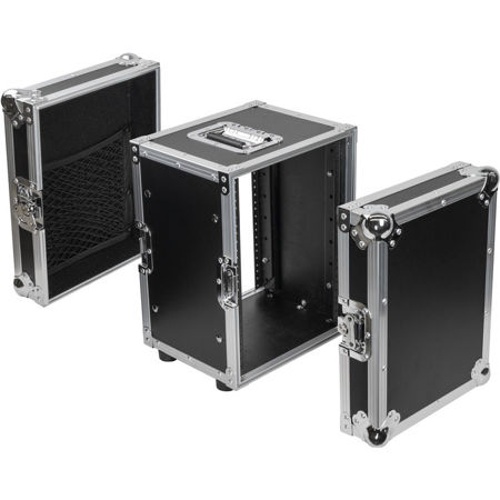 Odyssey Innovative Designs Flight Zone Series 8U Half Rack Flight Case