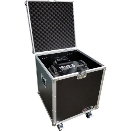 Odyssey Innovative Designs Case, Wheels, Chauvet Nimbus Dry Ice Fog Machine