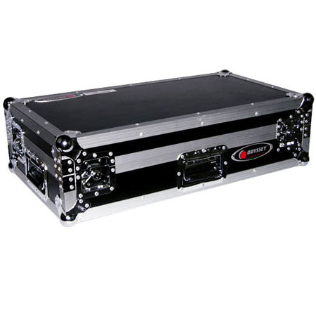 Odyssey Flight Zone DJ Console Coffin Case with Wheels for Pioneer DJM-400 Mixer