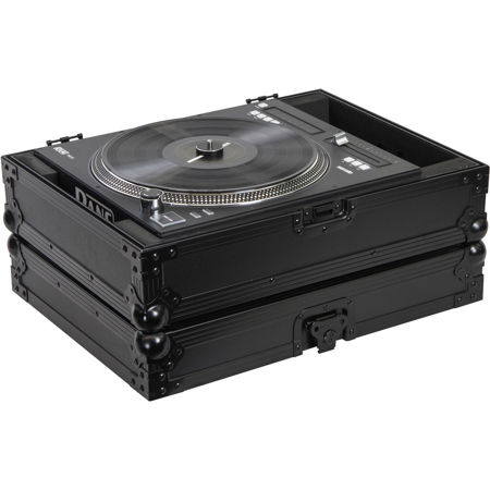 Odyssey Innovative Designs Black Label Case for Rane Twelve Motorized Turntable DJ Battle Controller, Black