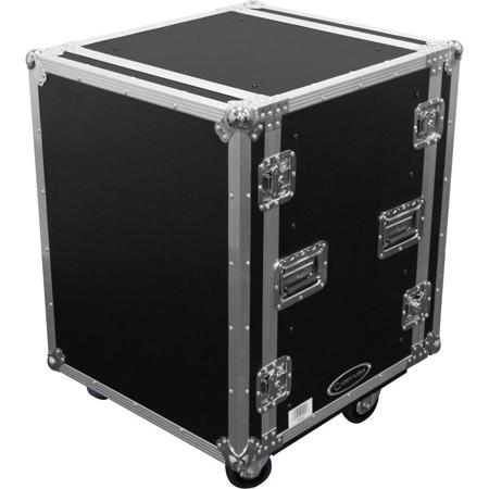 Odyssey Innovative Designs Flight Zone 14 Space Shock Mount Rack With Wheels, Holds Delicate Sound/Recording Equipment