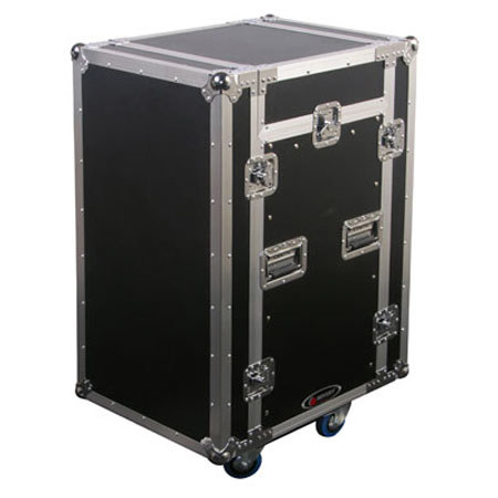 Odysseyy FZSRP1112W Flight Zone Space Saver Combo Rack Case w/Wheels