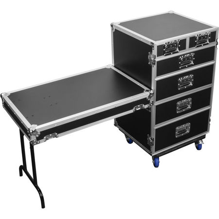 Odyssey Innovative Designs Flight Zone Deluxe Six Drawer Workbox Tour Case