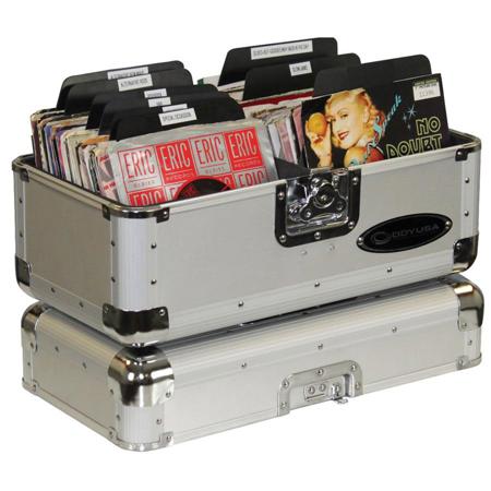 Odyssey Innovative Designs Limited Edition Krom Record/Utility Case, Silver