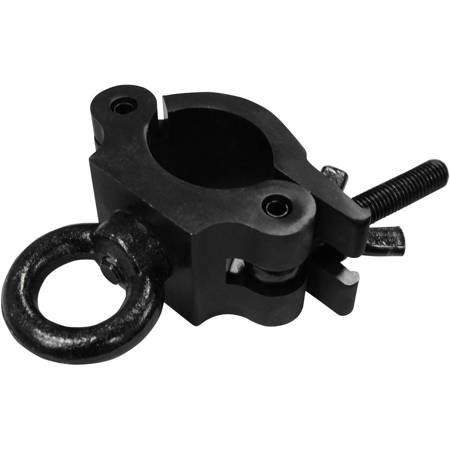 Odyssey Innovative Designs Aluminum Pro Wide Clamp With Eye Bolt, Black