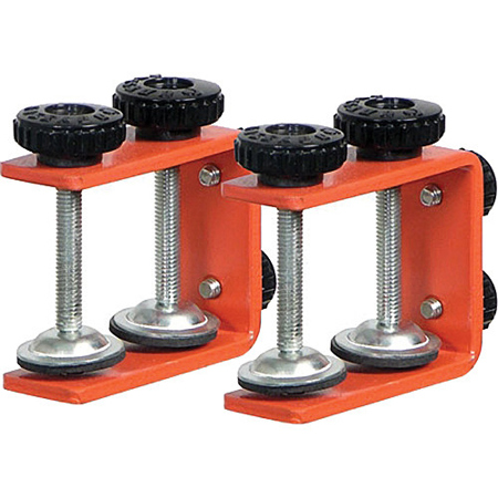 Odyssey Innovative Designs Designer DJ Series Clamp, Pair, Orange