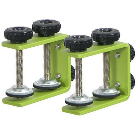 Odyssey Innovative Designs Designer DJ Series Clamp, Pair, Lime