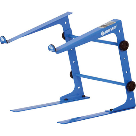 Odyssey Innovative Designs L Stand Stand-Alone Laptop/Gear Stand, Blue