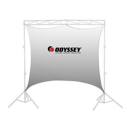 Odyssey Innovative Designs Luxe Series White VSS-8 Screen System