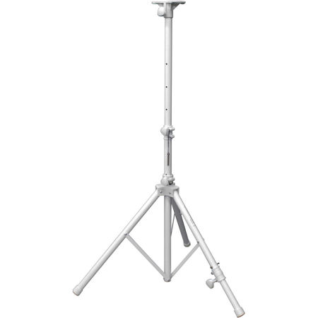 Odyssey Innovative Designs Luxe Articulating Tripod Stand with Tri-Leg, White