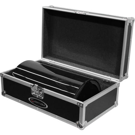 Odyssey Innovative Designs ODY Shield 20" High Uplight Decor, Set of 8 Pieces, Black