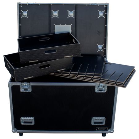 Odyssey Innovative Designs Utility Tour Trunk Case with Caster Wheels, 48x30x36"