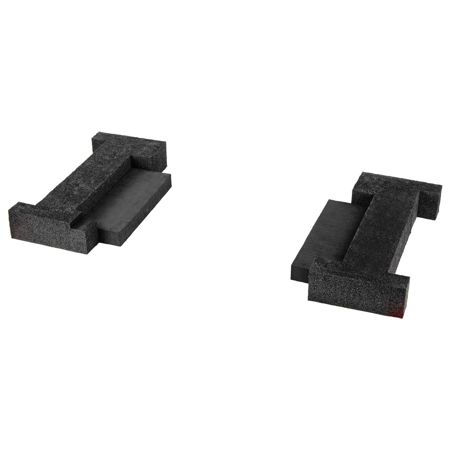 Odyssey Innovative Designs DJ Podium Faceplate with Foam for SC LIVE 4, Black