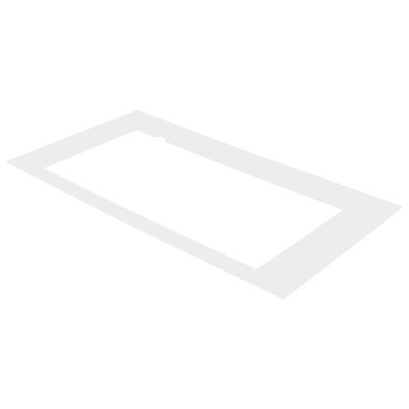 Odyssey Innovative Designs DJ Podium Faceplate with Foam for DDJ-1000SRT, White