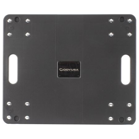 Odyssey Innovative Designs Dolly Plate with 4.75" Casters for VUAR Rack Cases
