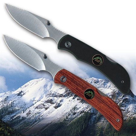 Outdoor Edge Caper-Lite G10 Handle Single Blade Pocket Knife, 2.5" Blade Length