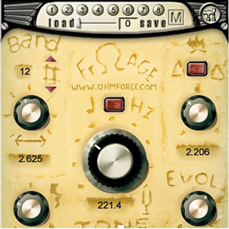 Ohm Force Frohmage Multi-Band Resonant Filter Software Plug-In, Download
