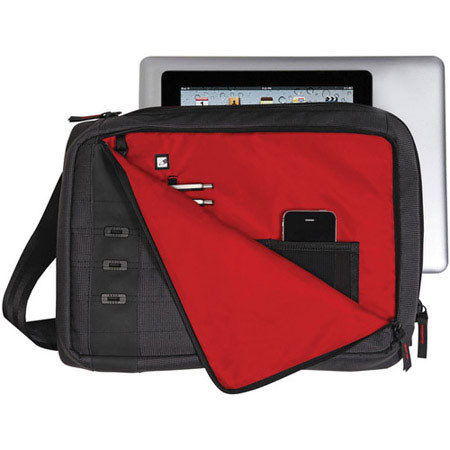 OGIO Consul Laptop Case for 15" Tablet/Netbook, Black Pindot