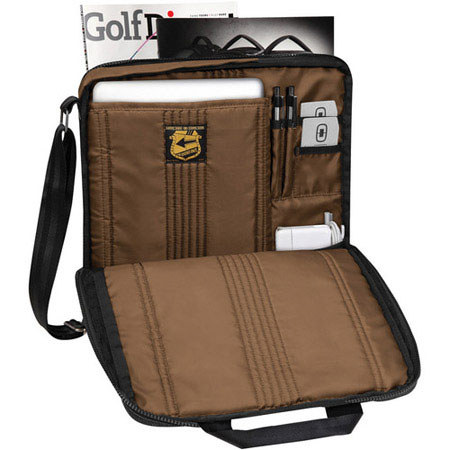 OGIO Covert Messenger Laptop Case for 11" Netbook/Tablet PC, Heather Gray