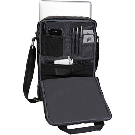 OGIO Covert Messenger Laptop Case for 13" Netbook/Tablet PC, Heather Gray