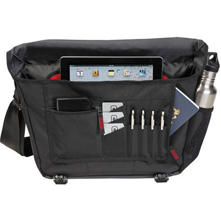 OGIO Pagoda Laptop Messenger Bag, Small, Black