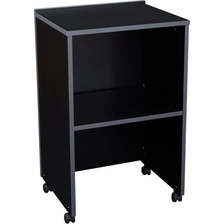 Oklahoma Sound 112 AV Cart/Lectern Base, Black