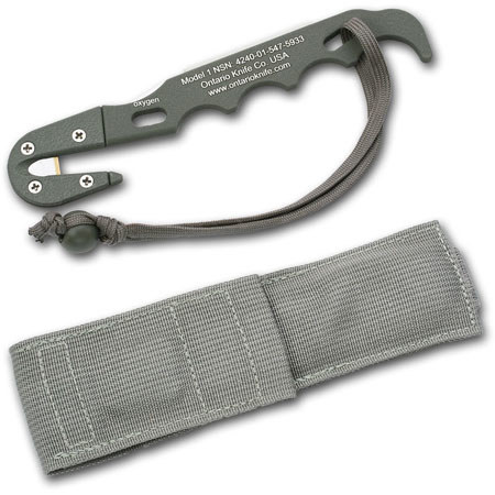 Ontario Knife 1406 Aircrew Survival Egress Strap Cutter