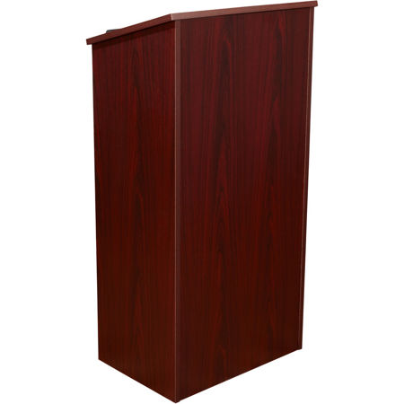 Oklahoma Sound 20 Series Full Floor Lectern, Mahogany