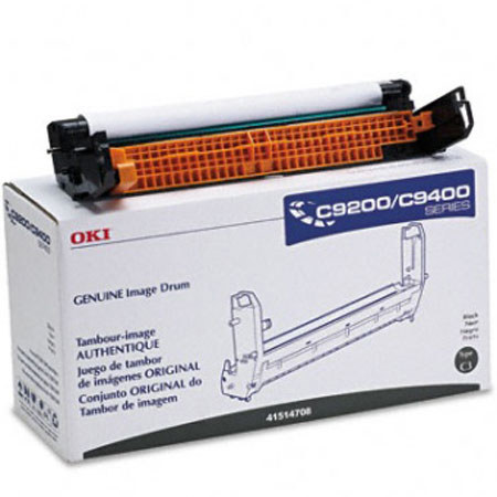 OKI Data 41514708 Black Image Drum for C9200/9400