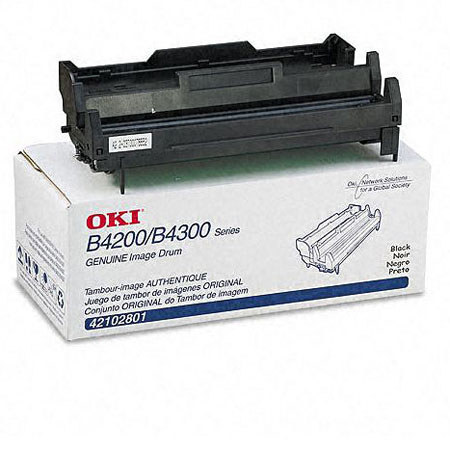 OKI Data 42102801 Black Imaging Drum Unit for B4000