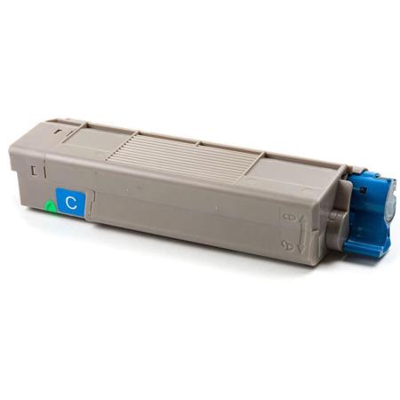 OKi Data 43324476 Type C8 Laser Toner Cartridge for CX2032 MF Printer, Cyan
