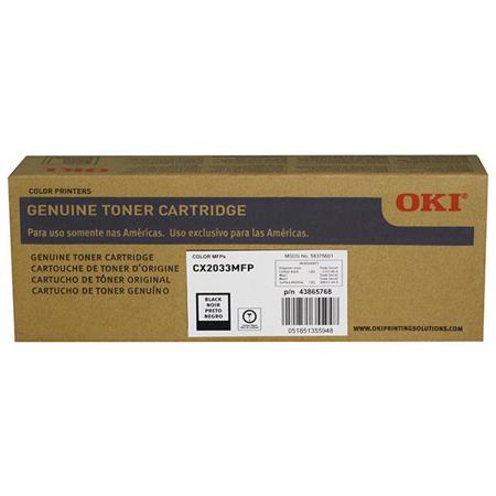 OKI Data 43865768 Type C11 Laser Toner Cartridge for CX2033 MFP Printers, Black