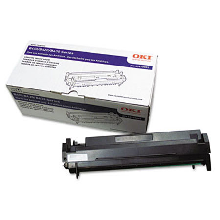 OKI Data 43979001 Black Imaging Drum Unit for B410/B420