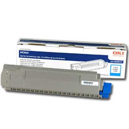 OKI Data 44059215 MFP Cyan Toner Cartridge for MC860