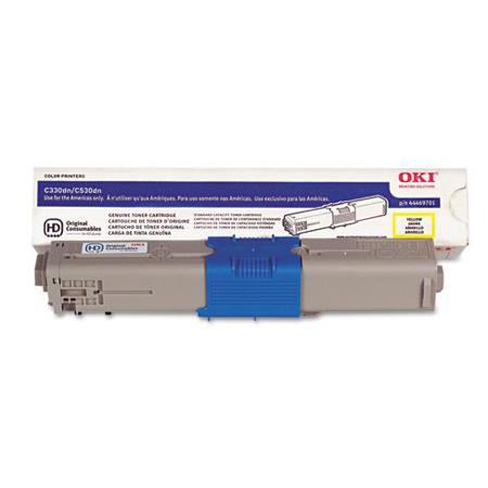 OKI Data 4469701 Laser Toner Cartridge for C330dn, C530dn, MC361, MC561 Printers