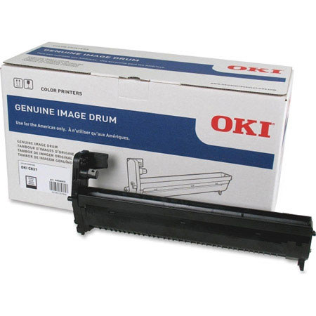 OKI Data Black Imaging Drum for C831 Series Printers, 30000 Pages Yield