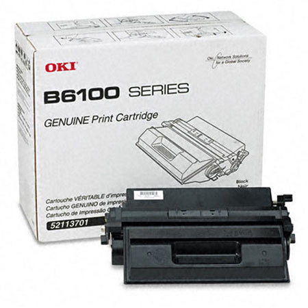OKI Data 52113701 High Capacity Black Toner for B6100