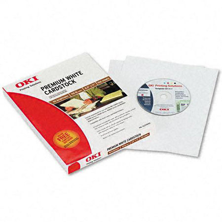 OKI Data 52208101 White Premium Cardstock for C5000