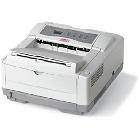 OKI Data B4600 Monochrome LED Laser Printer, 250 Sheet Standard Input, Beige