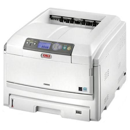 OKI Data C830DTN Digital Color Printer, 30/32ppm 1200x600dpi