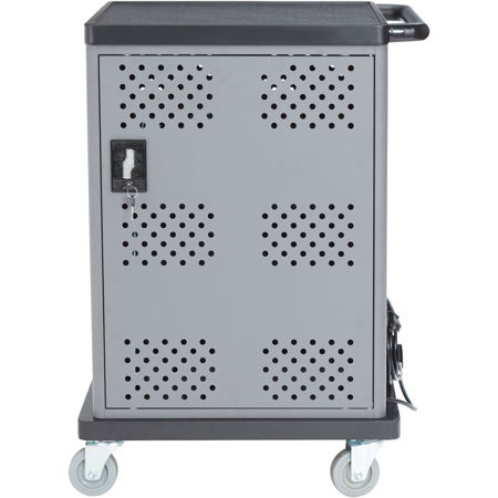 Oklahoma Sound Duet Charging Cart, Black