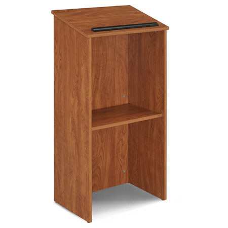Oklahoma Sound Full Floor Lectern, Wild Cherry
