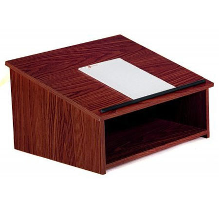Oklahoma Sound 22" Table-Top Lectern, Mahogany