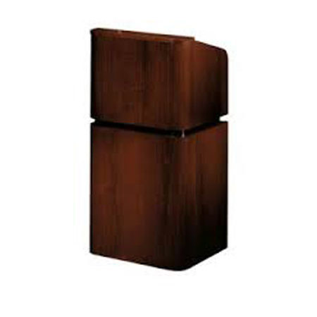 Oklahoma Sound Veneer Contemporary Table Lectern With Sound And Base Mahogany